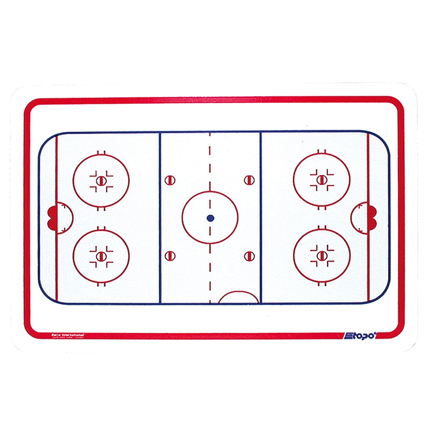 BERIO Trainer Taktiktafel Pocket 15 x 10 cm Eishockey